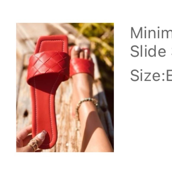 Braided design slide sandals - Picture 2 of 2